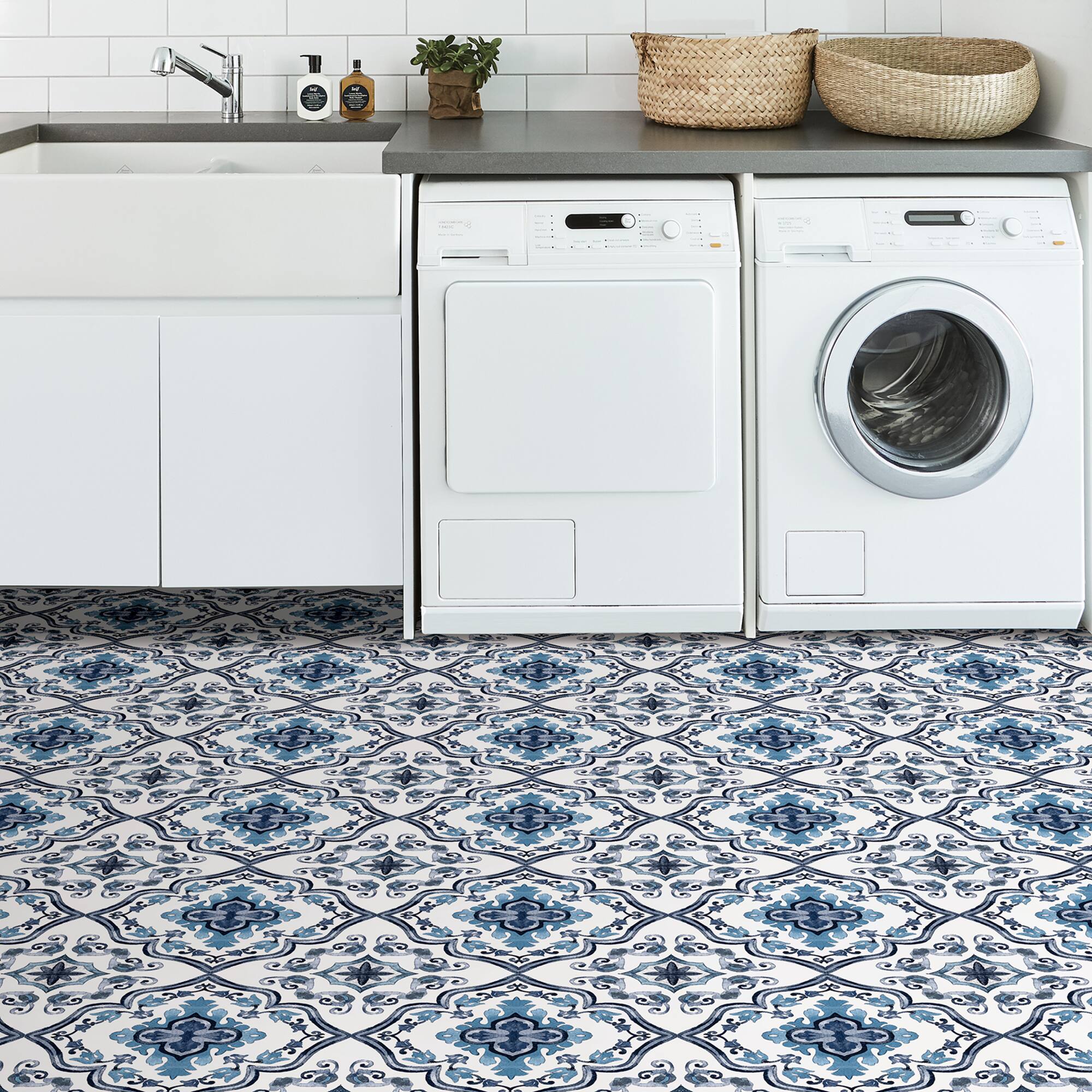 FloorPops Marrakesh Peel & Stick Floor Tiles